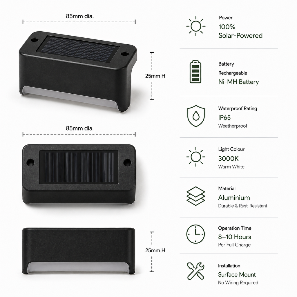 Solar Deck Light